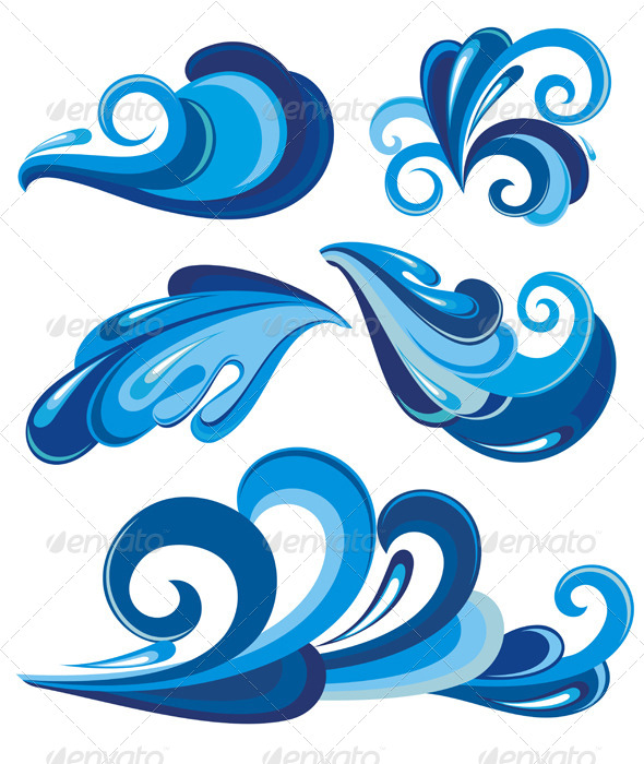 Water Splashes and Waves Water Splashes and Waves