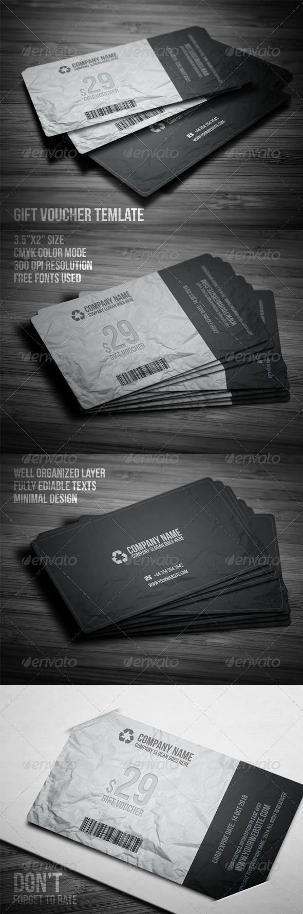 GraphicRiver Gift Voucher Card Template 7986046 GraphicRiver Gift Voucher Card Template 7986046