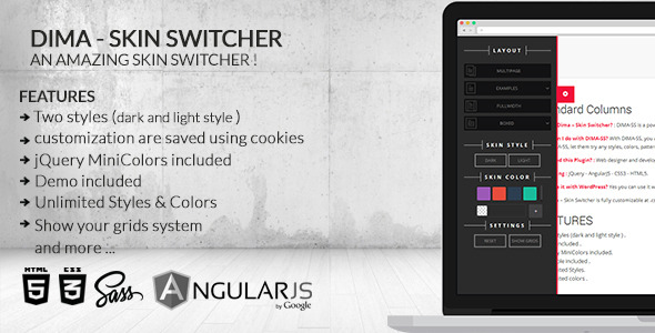 CodeCanyon Dima Skin Switcher 7986406 CodeCanyon Dima Skin Switcher 7986406