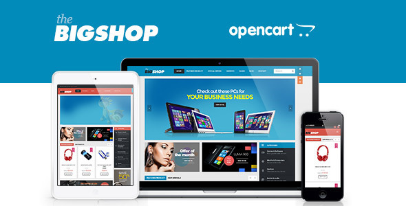 BigShop - Hightech Responsive Opencart Theme