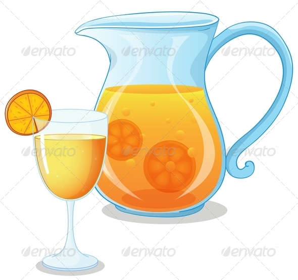 GraphicRiver Pitcher of Juice 7987178 GraphicRiver Pitcher of Juice 7987178