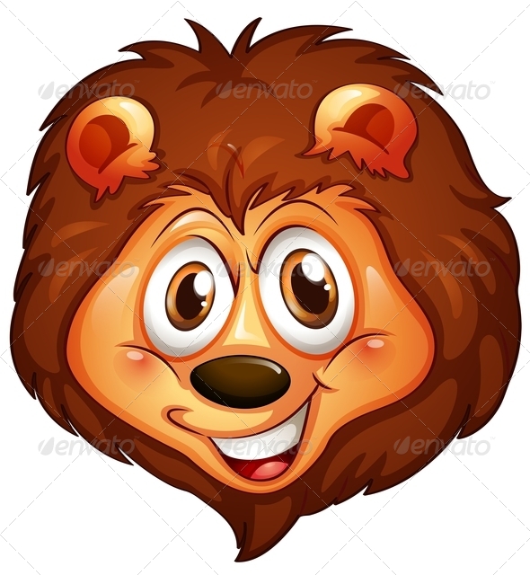 Head of a Smiling Lion Head of a Smiling Lion