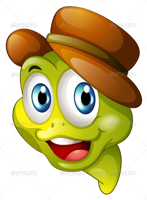 GraphicRiver Head of a Smiling Turtle 7988604 GraphicRiver Head of a Smiling Turtle 7988604
