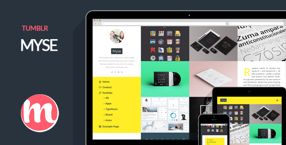 ThemeForest Myse Responsive Grid Theme Portfolio 7238294 ThemeForest Myse Responsive Grid Theme Portfolio 7238294