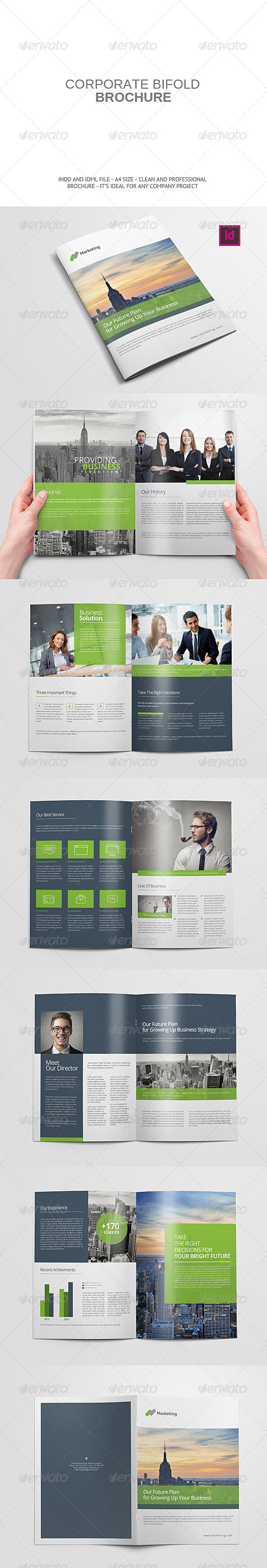 Corporate Bifold Brochure Corporate Bifold Brochure