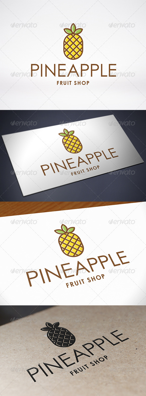 GraphicRiver Pineapple Logo Template 7991716 GraphicRiver Pineapple Logo Template 7991716
