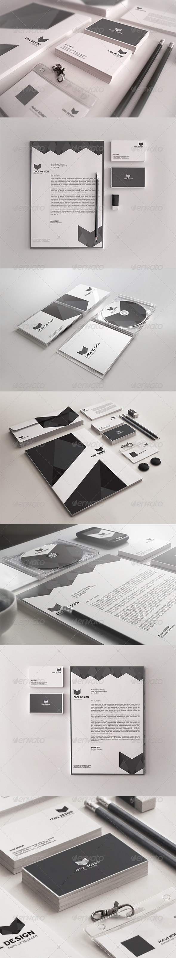 Cool Design Corporate Identity Package Cool Design Corporate Identity Package