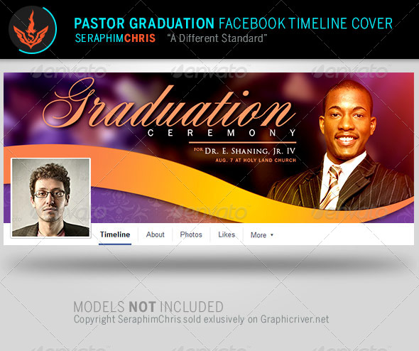 template banner lightroom facebook Graduation Cover Timeline Facebook Pastor Template Timeline Facebook