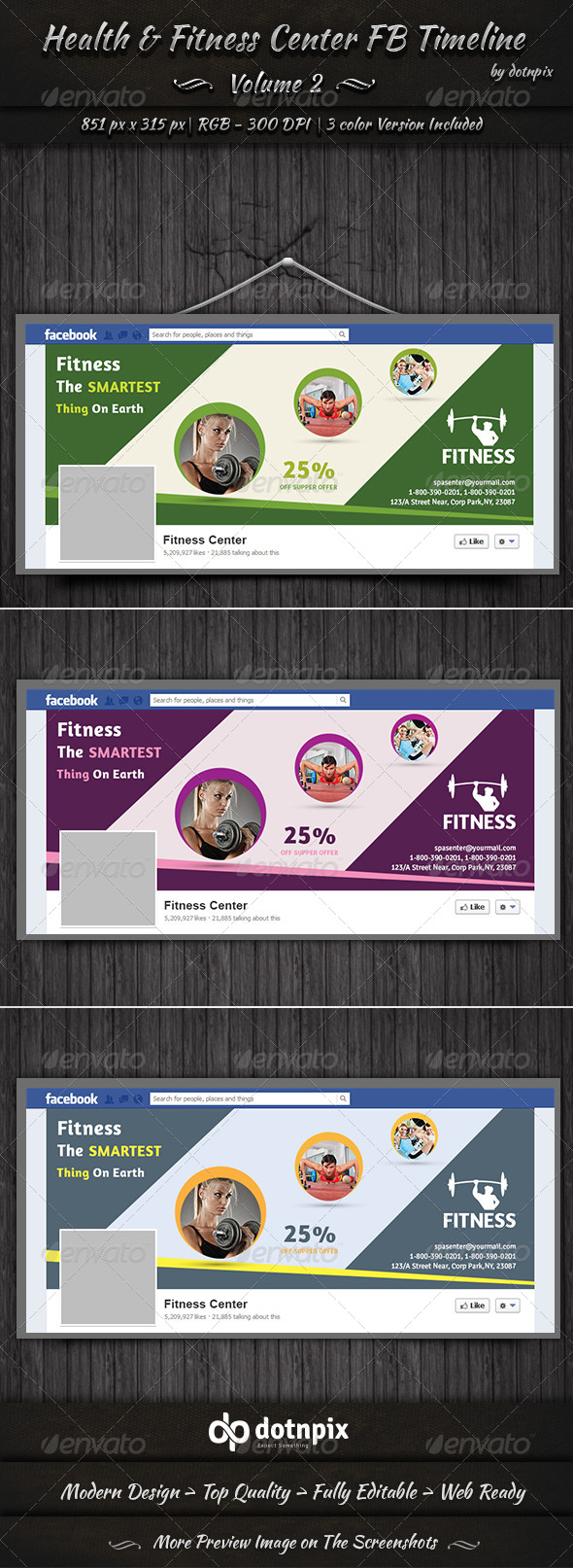 GraphicRiver Health & Fitness Center FB Timeline Volume 2 7996084 GraphicRiver Health & Fitness Center FB Timeline Volume 2 7996084