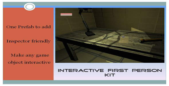 Interactive First Person Kit - ActiveDen Item for Sale