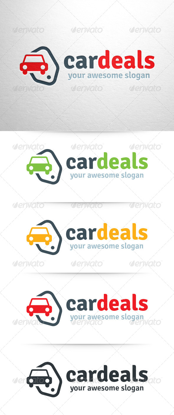 Car Deals Logo Template Car Deals Logo Template