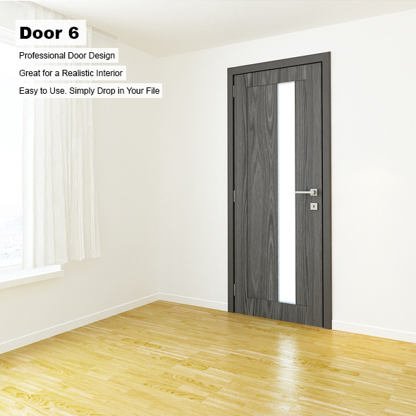Door 6 - 3DOcean Item for Sale