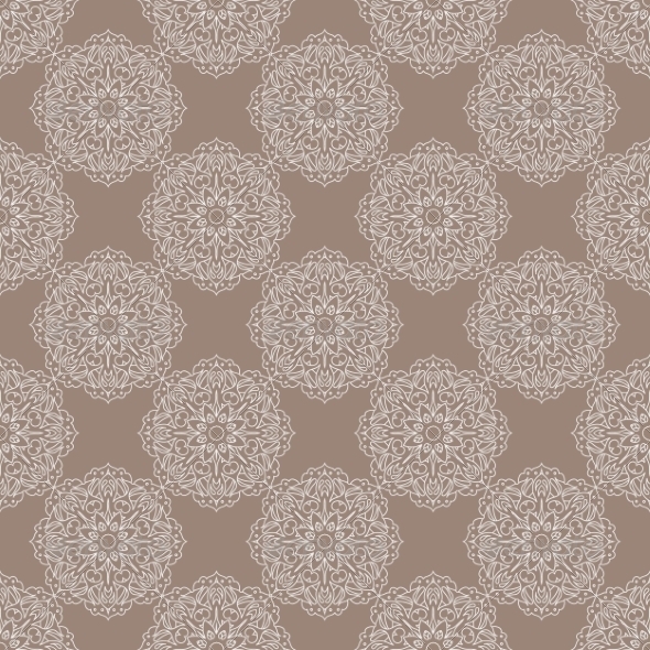 GraphicRiver Seamless Vintage Pattern with Floral Ornament 7999686 GraphicRiver Seamless Vintage Pattern with Floral Ornament 7999686