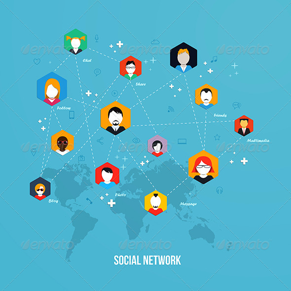 GraphicRiver Network Concept 8000731 GraphicRiver Network Concept 8000731