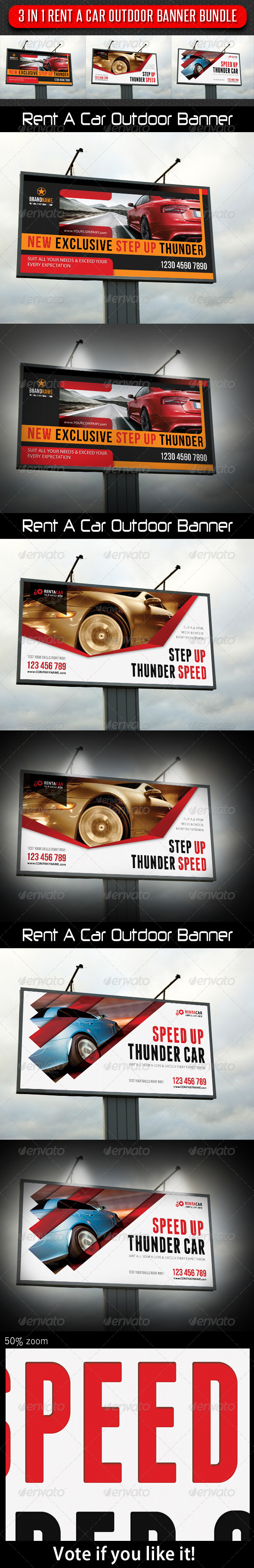 GraphicRiver 3 in 1 Rent A Car Outdoor Banner Bundle 03 7990928 GraphicRiver 3 in 1 Rent A Car Outdoor Banner Bundle 03 7990928