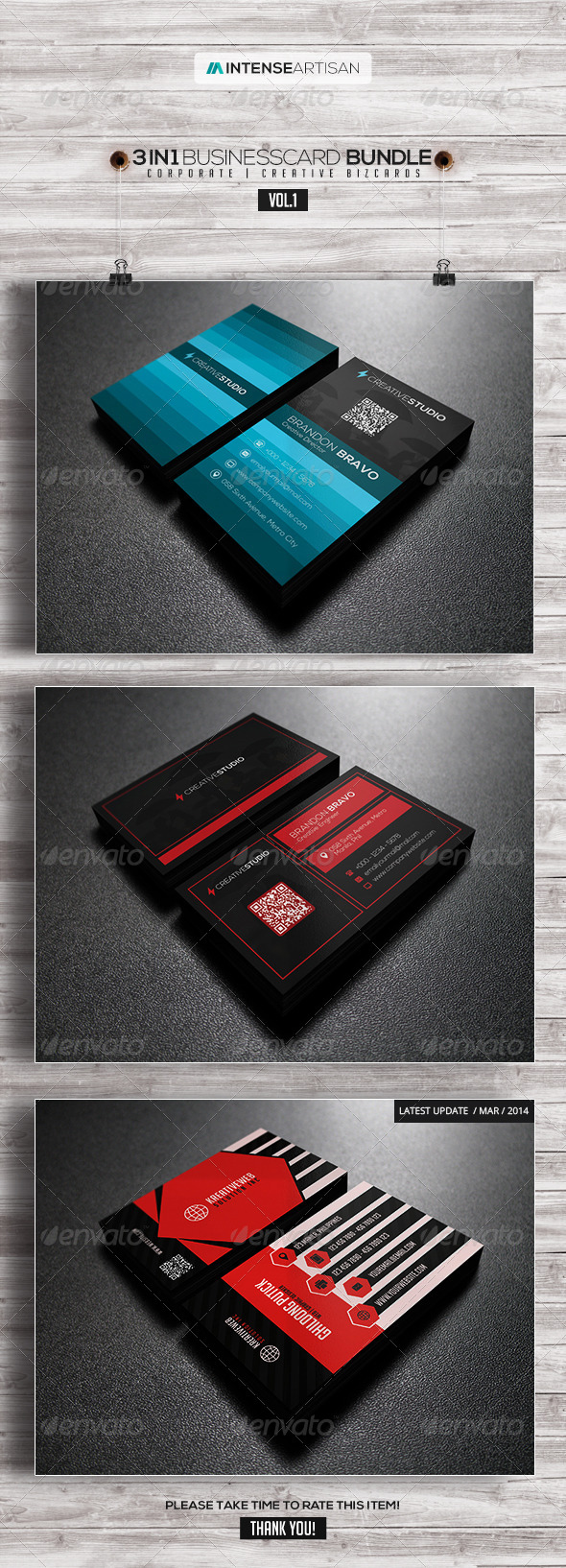 GraphicRiver 3in1-Business Card Bundle V.1 8002584 GraphicRiver 3in1-Business Card Bundle V.1 8002584