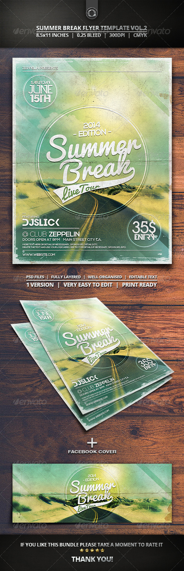 GraphicRiver Summer Break Flyer Template Vol.2 8004183 GraphicRiver Summer Break Flyer Template Vol.2 8004183
