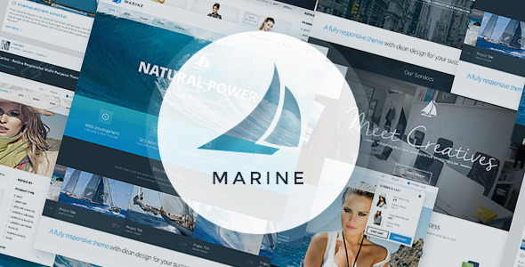 Marine PSD Template Marine PSD Template