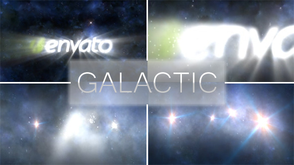 Galactic Burst Space Logo Reveal Galactic Burst Space Logo Reveal