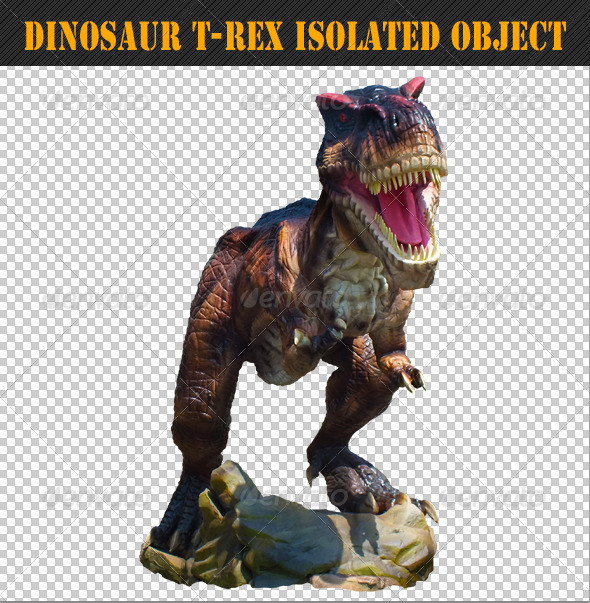 Dinosaur T-Rex Isolated Object 01 Dinosaur T-Rex Isolated Object 01