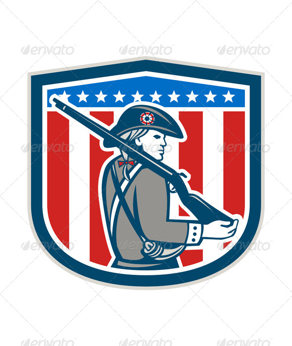 GraphicRiver American Patriot Minuteman 8007303 GraphicRiver American Patriot Minuteman 8007303