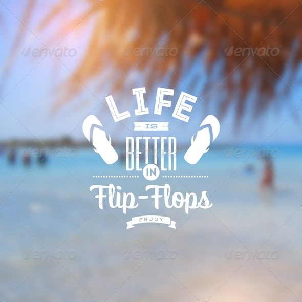 GraphicRiver Tropical Beach Background with Type Design 8008601 GraphicRiver Tropical Beach Background with Type Design 8008601