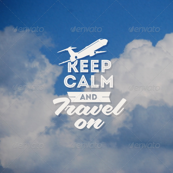GraphicRiver Travel Type Design with Clouds Background 8008611 GraphicRiver Travel Type Design with Clouds Background 8008611