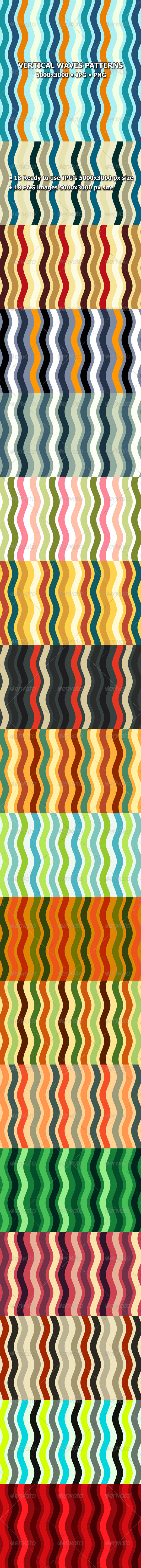 GraphicRiver Vertical Waves Patterns 8009615 GraphicRiver Vertical Waves Patterns 8009615