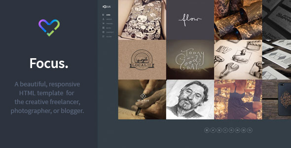 Focus - Creative Responsive HTML Template