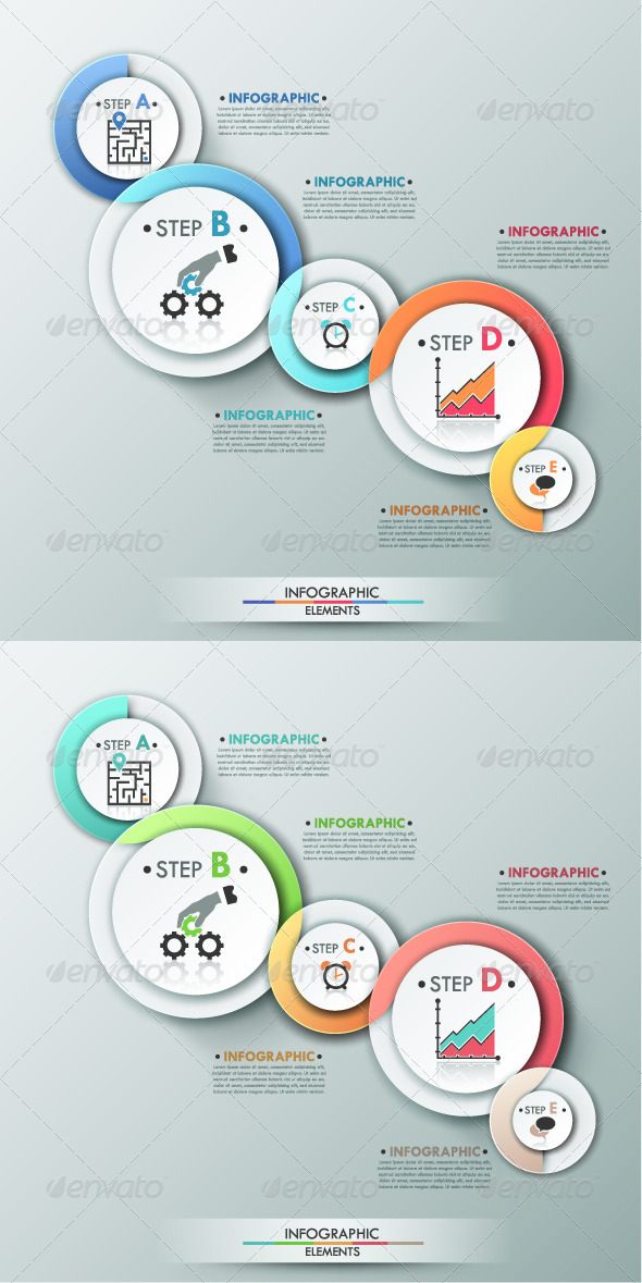 GraphicRiver Modern Infographic Process Template 2 Versions 8010909 GraphicRiver Modern Infographic Process Template 2 Versions 8010909
