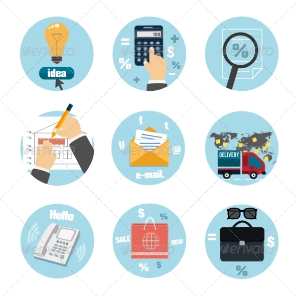 GraphicRiver Business Office and Marketing Items Icons 8011758 GraphicRiver Business Office and Marketing Items Icons 8011758