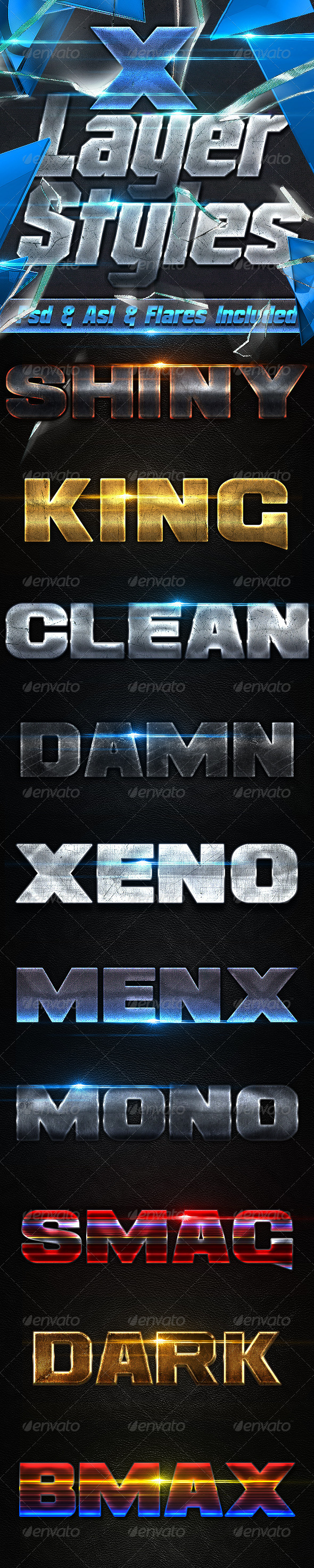 GraphicRiver X Layer Styles 8011982 GraphicRiver X Layer Styles 8011982