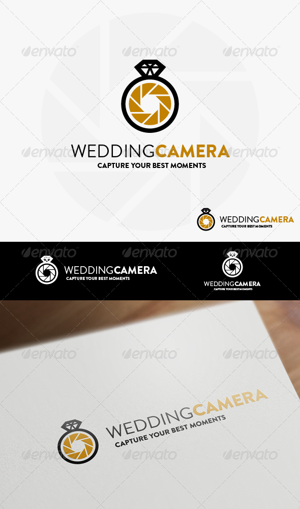 GraphicRiver Wedding Camera Logo 8012609 GraphicRiver Wedding Camera Logo 8012609