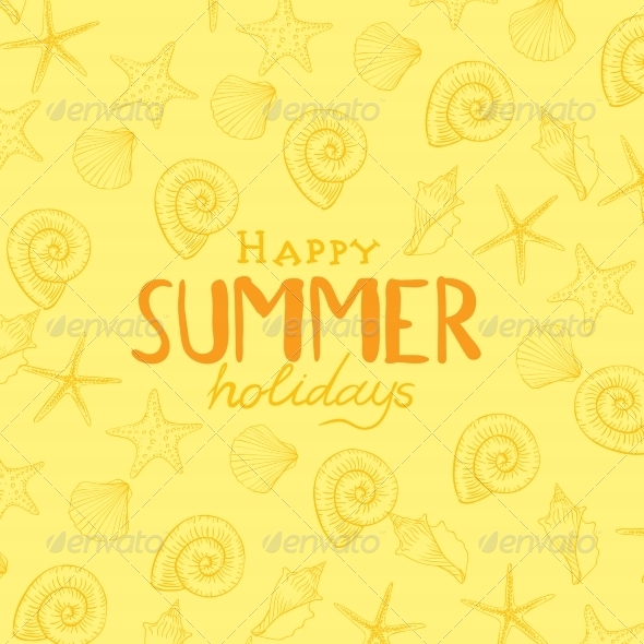 GraphicRiver Summer Holidays Background 8015638 GraphicRiver Summer Holidays Background 8015638