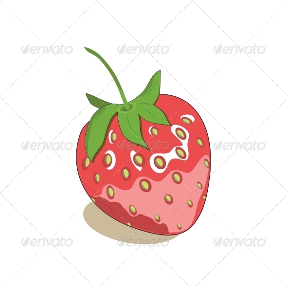 GraphicRiver Illustration of a Strawberry 8016123 GraphicRiver Illustration of a Strawberry 8016123