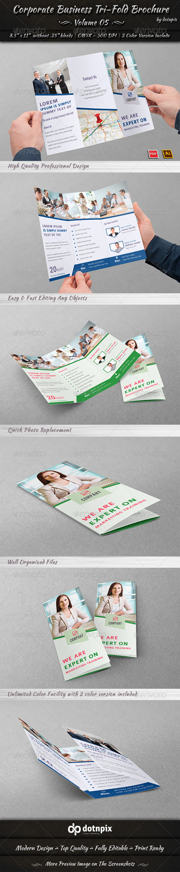 GraphicRiver Corporate Business Tri-Fold Brochure Volume 5 7991929 GraphicRiver Corporate Business Tri-Fold Brochure Volume 5 7991929