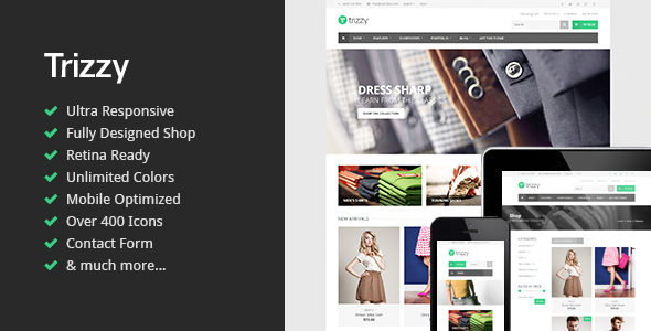 ThemeForest Trizzy Multi-Purpose eCommerce HTML Template 7950329