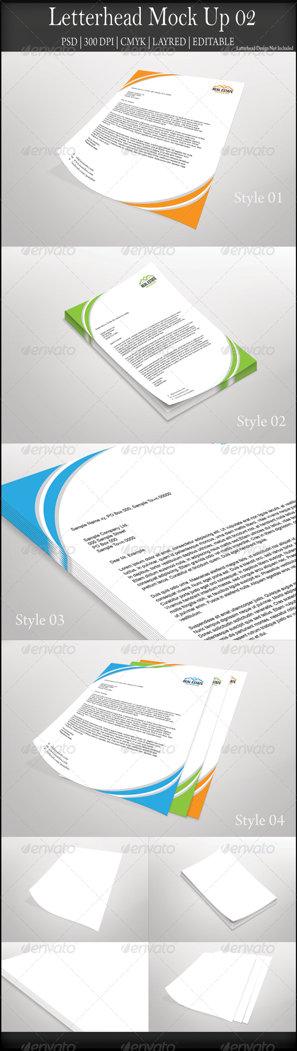 GraphicRiver Letterhead Mock Up 02 8021745 GraphicRiver Letterhead Mock Up 02 8021745
