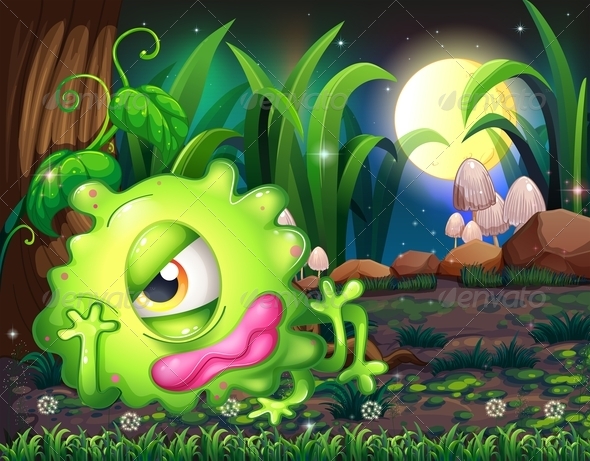 Monster Resting in the Forest Monster Resting in the Forest