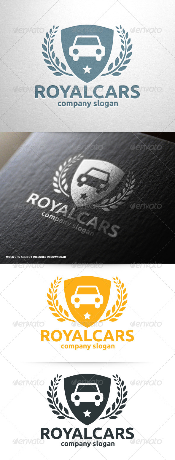 Royal Cars Logo Template