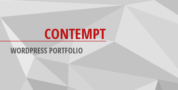 CodeCanyon Contempt WordPress Portfolio 8025846 CodeCanyon Contempt WordPress Portfolio 8025846
