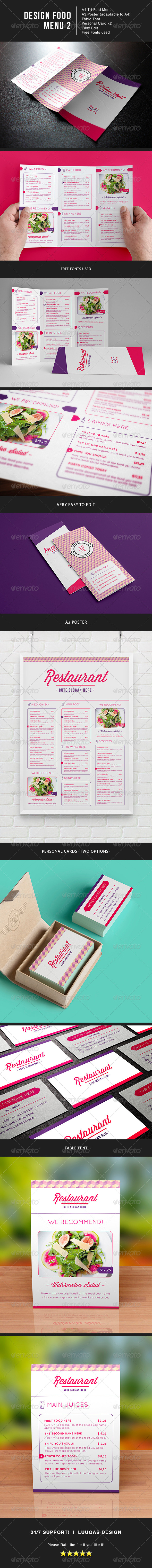 Design Food Menu 2