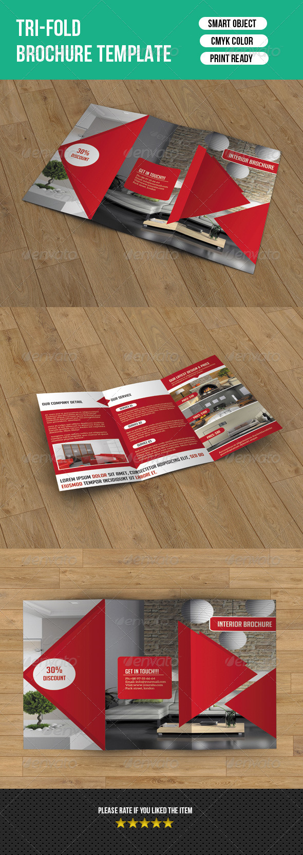 GraphicRiver Creative Interior Trifold-V16 8032977 GraphicRiver Creative Interior Trifold-V16 8032977