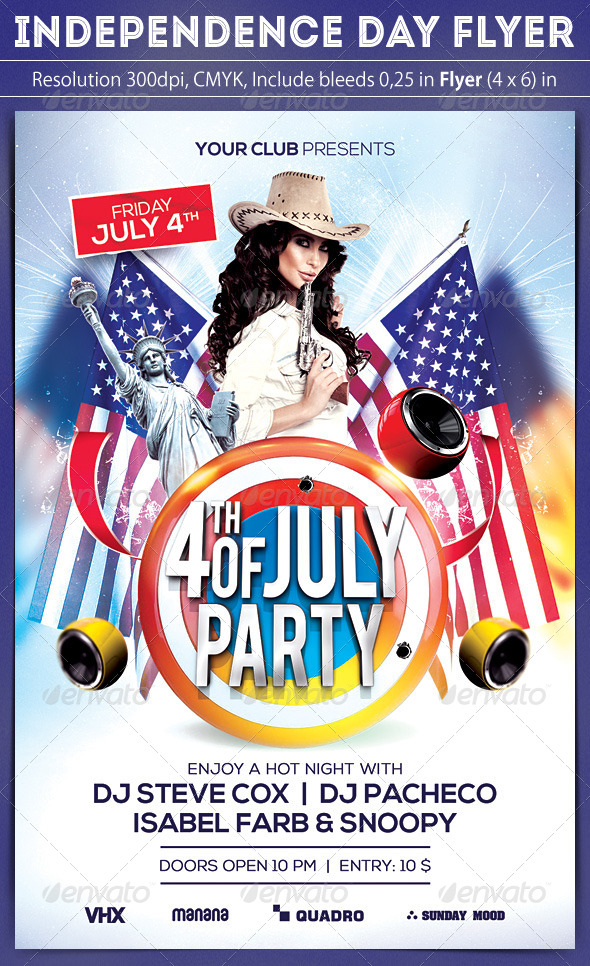 Independence Day Flyer - Print Templates