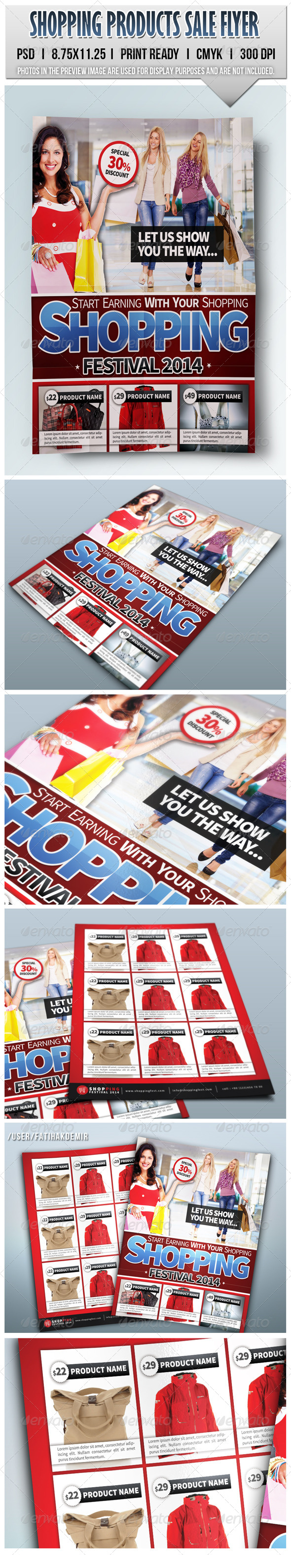 GraphicRiver Shopping Products Sale Flyer 8037740 GraphicRiver Shopping Products Sale Flyer 8037740