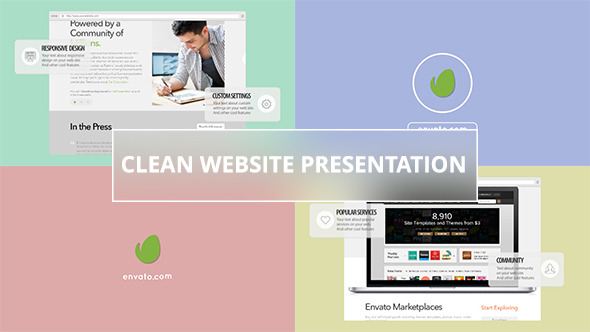 Clean Website Presentation Clean Website Presentation