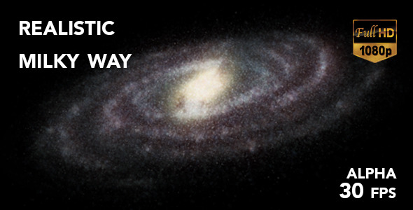 Realistic milky way Realistic milky way