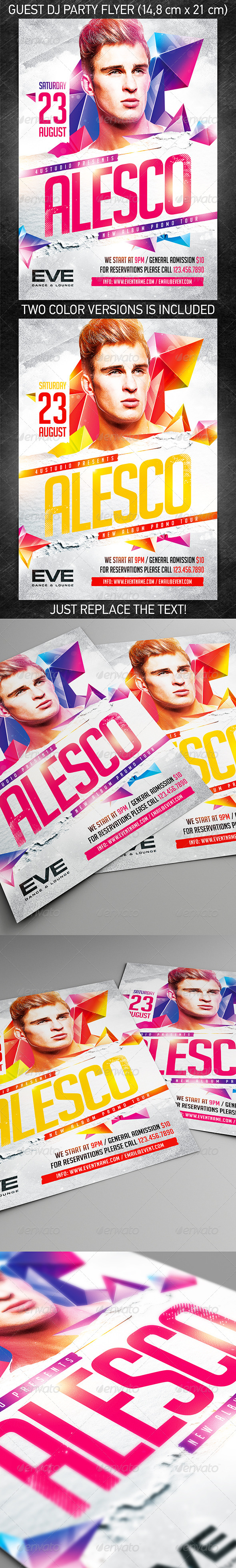 GraphicRiver Guest DJ Party Flyer vol.5 8036042 GraphicRiver Guest DJ Party Flyer vol.5 8036042