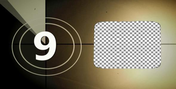 Film Countdown with your Production Logo Film Countdown with your Production Logo
