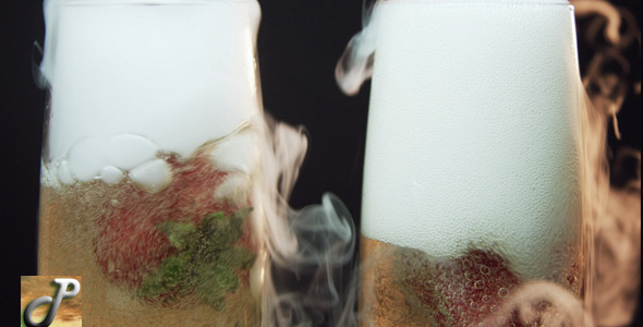 Champagne Strawberry Smoke 02 Champagne Strawberry Smoke 02